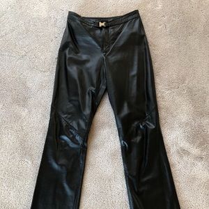 Ralph Lauren 100% Genuine Black Leather Pants